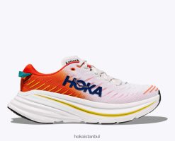 bondi x Hoka erkekler 0ZZR8B462 beyaz/alev