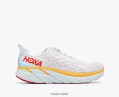 Clifton 8 Hoka erkekler 0ZZR8B477 yağmur bulutu/blanc de blanc
