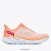 Clifton 8 Hoka kadınlar 0ZZR8B216 kavun/gümüş şakayık